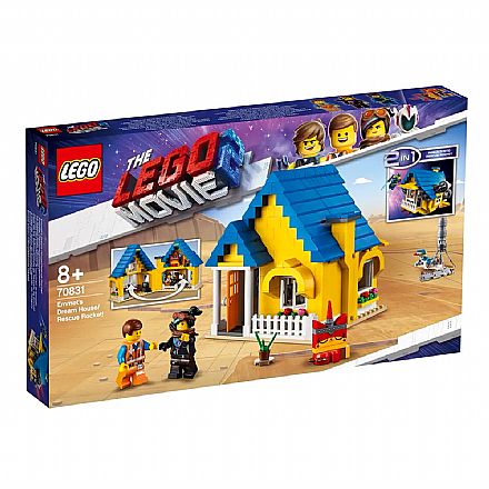 LEGO The Movie - 2 em 1: Casa dos Sonhos e Foguete - 70831