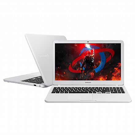 Notebook Samsung Expert X40 - Tela 15.6", Intel i5 8250U, 8GB, HD 1TB, GeForce MX110 2GB, Windows 10 - Branco Ônix - NP350XAA-XD2BR