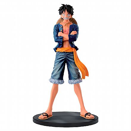 Action Figure - One Piece - Monkey D. Luffy Jeans Freak Vol.1 - Bandai Banpresto 33626/33627