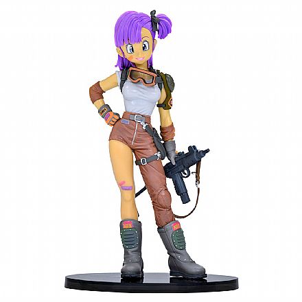 Action Figure - Dragon Ball - Scultures - Bulma Ending Color - Bandai Banpresto 26988/26989