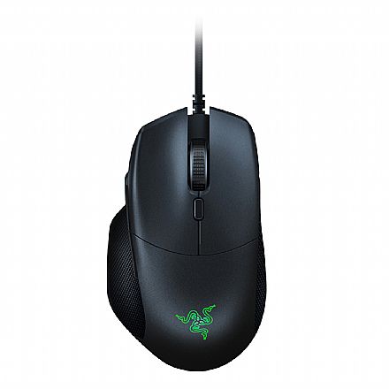 Mouse Gamer Razer Basilisk Essential - 6400dpi - com Sistema de Iluminação Razer Chroma