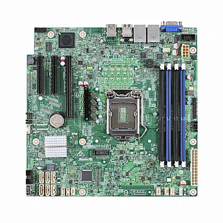Placa Mãe Intel DBS1200SPSR (LGA 1151 - DDR4 2133) - Chipset Intel C232 - Micro ATX