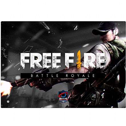 Mousepad Bits Gamer Free Fire - Médio: 360 x 250mm