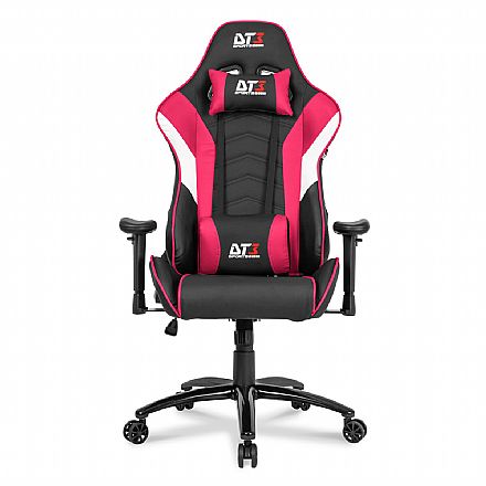 Cadeira Gamer DT3 Sports Elise Pink - Encosto Reclinável de 180º - Construção em Aço - 11834-7