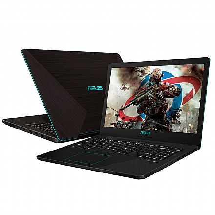 Notebook Asus Gamer F570ZD-DM387T - Tela 15.6" Full HD, AMD Ryzen 5 2500U, 16GB, SSD 240GB, GeForce GTX 1050 4GB, Windows 10