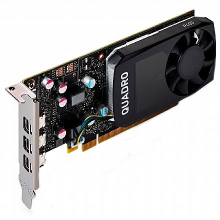 Placa Gráfica Nvidia Quadro P400 2GB GDDR5 64bits - PNY VCQP400-PB