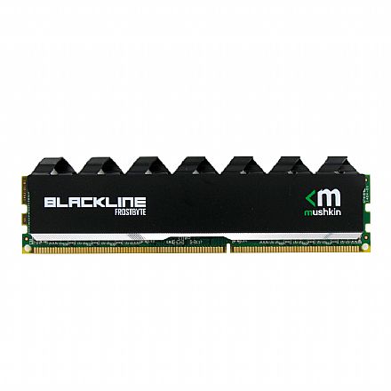 Memória 16GB DDR4 2400MHz Mushkin Blackline - CL15 - MBA4U240FFFF16G