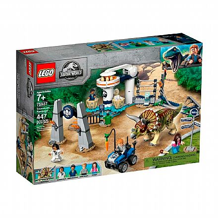 LEGO Jurassic World - Fúria do Triceratops - 75937