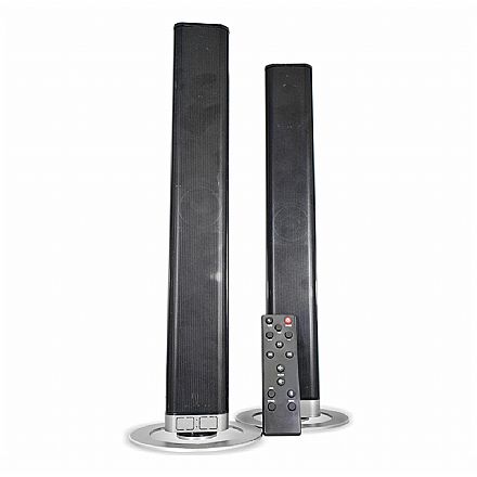 Soundbar 2.0 K-Mex Flex SB-1032 - 40W RMS - Conexão HDMI, Óptico, Bluetooth e USB