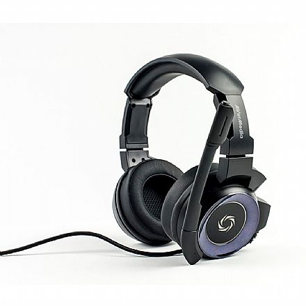 Headset Gamer AVerMedia SonicWave 7.1 GH337 - Com Microfone - USB - Preto
