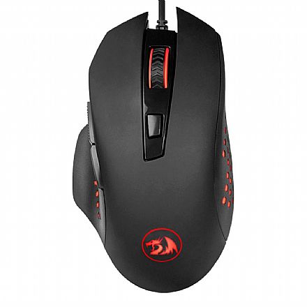 Mouse Gamer Redragon Gainer M610 - 3200dpi - com LED - 6 Botões Programáveis - Sensor Pixart