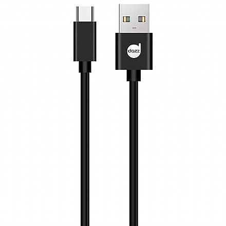 Cabo USB-C para USB - 90cm - USB Tipo C - Preto - Dazz 6013724
