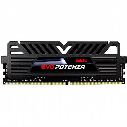 Memória 16GB DDR4 3000MHz Geil Evo Potenza - CL16 - GAPB416GB3000C16ASC