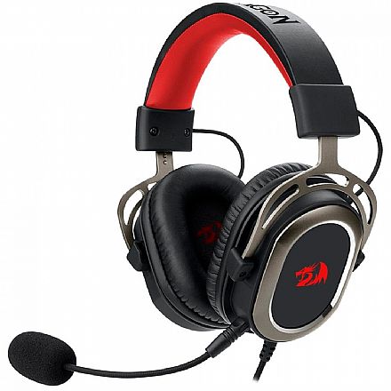 Headset Gamer Redragon Helios H710 - 7.1 Surround - Drivers 50mm - USB