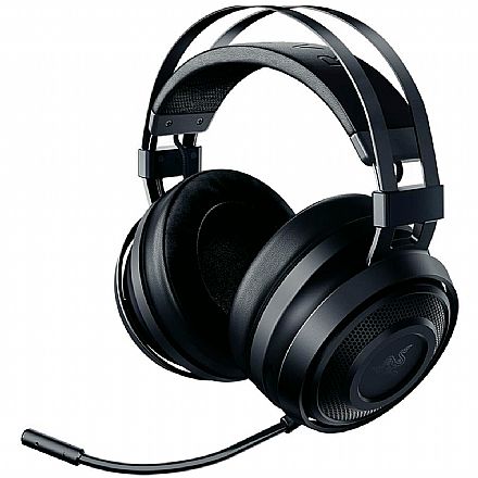 Headset Gamer Razer Nari Essential - 7.1 Virtual Surround - com Microfone - Conector USB Wireless 2.4 GHz - RZ04-02690100-R3U1