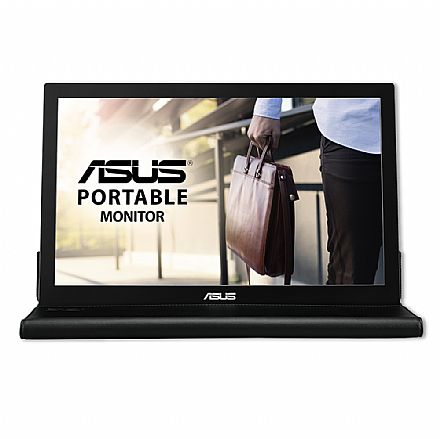 Monitor Portátil 15.6" Asus MB168B - HD - Ultrafino - USB 3.0 - Brilho Automático