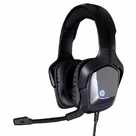 Headset Gamer HP H220GS - 7.1 Surround - Microfone - Conector USB - Iluminação LED - 8AA12AA