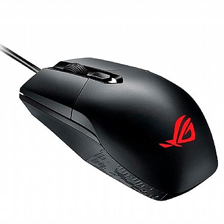 Mouse Gamer ASUS ROG Strix Impact - Botão 5000dpi - RGB Aura Sync - Preto - 90MP00P0-B0UA00