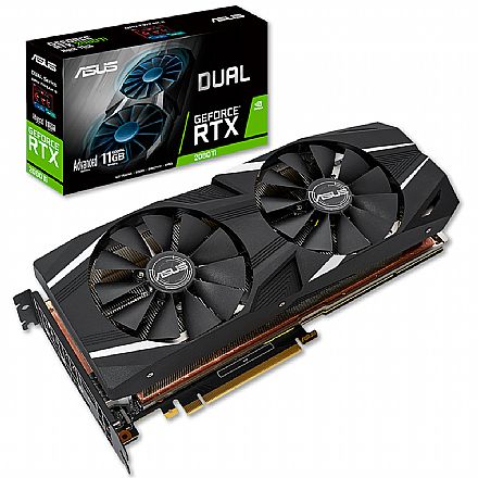 GeForce RTX 2080 Ti 11GB GDDR6 352bits - Asus 90YV0C43-M0NA00