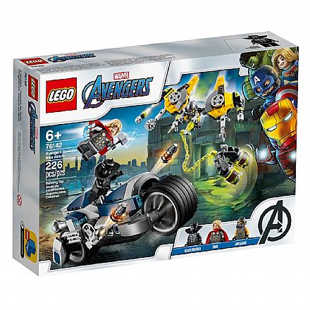 LEGO Super Heroes - Ataque dos Vingadores em Speeder Bike - 76142