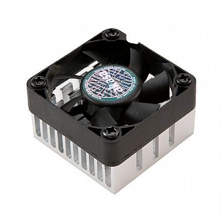 Cooler Akasa para Chipset de placa mãe - Baixo Ruído - AK-210-BK