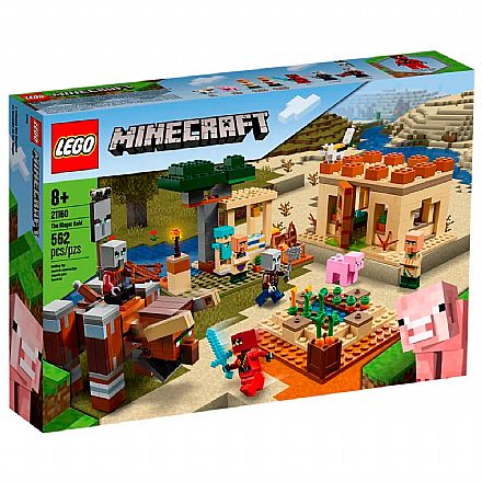 LEGO Minecraft - O Ataque de Illager - 21160