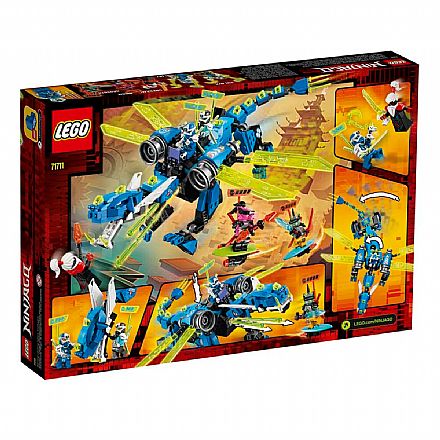 LEGO Ninjago - O Ciber dragao do Jay - 71711