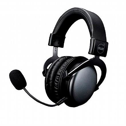 Headset Gamer Dazz Viper Black 2.0 - conexão P3 - Preto - 62000013