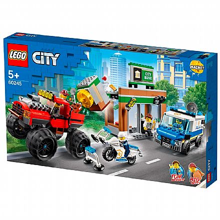 LEGO City - Polícia Monster Truck Heist - 60245