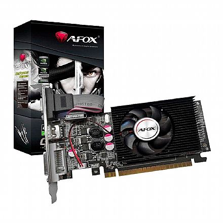 Placa de Vídeo GeForce GT 610 2GB GDDR3 64bits - AFOX - AF610-2048D3L5