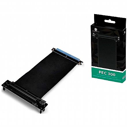 Extensor Gamestorm Deepcool PEC 300 - Riser PCI-E X16 - para Quadstellar/Genome II/New Ark 90 - DP-EC-PEC300