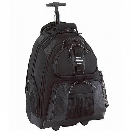 Mochila Targus Rolling TSB700 - com Rodinhas - para Notebook - Preta