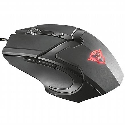 Mouse Gamer Trust GXT 101 Gav - LED - 4800dpi - 6 Botões - 21044