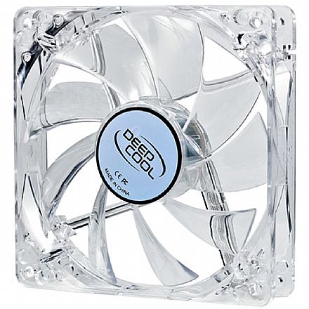 Cooler DeepCool XFAN 120L/R (AMD / Intel) - LED Vermelho - DP-FLED-XF120LR