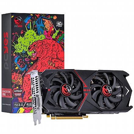 AMD Radeon RX 570 4GB GDDR5 256bits - Pcyes PJRX570G5256