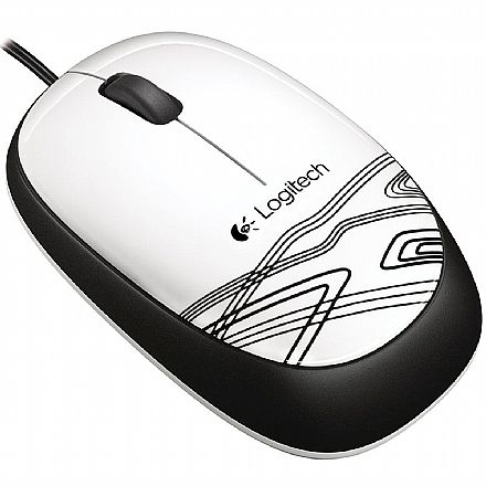 Mouse USB Logitech M105 - 1000dpi - Branco - 910-003138