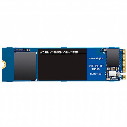 SSD M.2 1TB Western Digital SN550 - NVMe - Leitura 2400MB/s - Gravação 1950MB/s - WDS100T2B0C