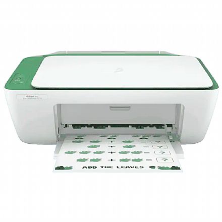 Multifuncional HP DeskJet Ink Advantage 2376 - USB - Impressora, Copiadora, Scanner - 7WQ02A - Liquidação Open Box