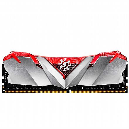 Memória 8GB DDR4 3600MHz Adata XPG Gammix D30 - CL17 - Vermelha - AX4U360038G17-SR30