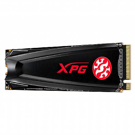 SSD M.2 512GB Adata XPG Gammix S5 - NVMe - Leitura 2100MB/s - Gravação 1500MB/s - AGAMMIXS5-512GT-C