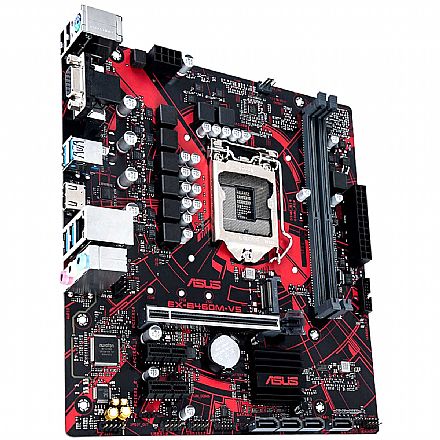 Placa Mãe Asus EX-B460M-V5 (LGA 1200 - DDR4 2933) - Chipset Intel B460 - USB 3.2 - Slot M.2 - Micro ATX