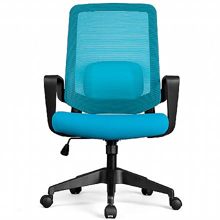 Cadeira de Escritório DT3 Office Verana V2 - Azul - 12073-3