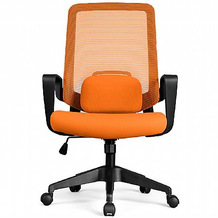 Cadeira de Escritório DT3 Office Verana V2 - Laranja - 12075-5