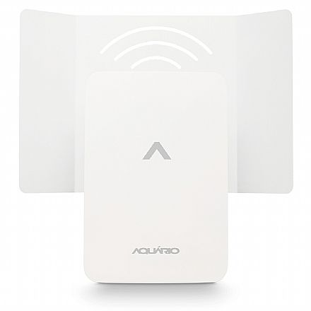 Modem 4G Externo Aquário CPE-4000 - Amplificador de Sinal 3G e 4G - Ideal para Área Rural ou Locais com Sinal Fraco - Saida para Antena Externa, Porta RJ45 e RJ11 - TNC Fêmea - PoE - FullBand