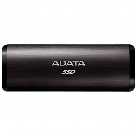 SSD Externo ADATA SC735, 1TB, USB 3.2, 1000G , Leitura 1050 e Gravação 1000 MB/s- S - SC735-1000G-CCBK/BU