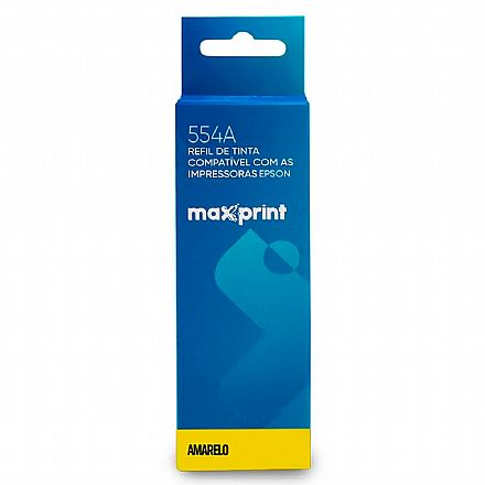 Refil de Tinta Maxprint - Compatível com Epson T544420 - 70ml - Amarelo - 61000004