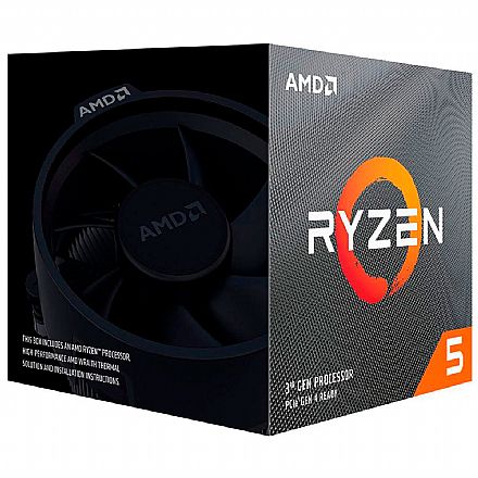AMD Ryzen 5 3600 XT - 12 Threads - 3.8GHz (Turbo 4.5GHz) - Cache 32Mb - AM4 - Wraith Spire Cooler - 100-100000281BOX