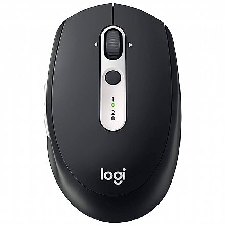 Mouse sem Fio Logitech M585 - Conexão Bluetooth ou USB Unifying - Logitech Flow - 910-005012