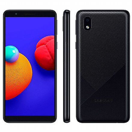 Smartphone Samsung Galaxy A01 Core - Tela 5.3", 32GB, Dual Chip, Câmera 8MP - Preto - SM-A013M/32DL