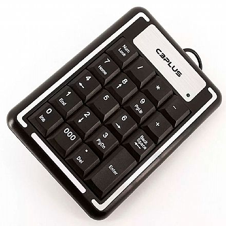 Teclado Numérico C3Plus KN-11BK - USB